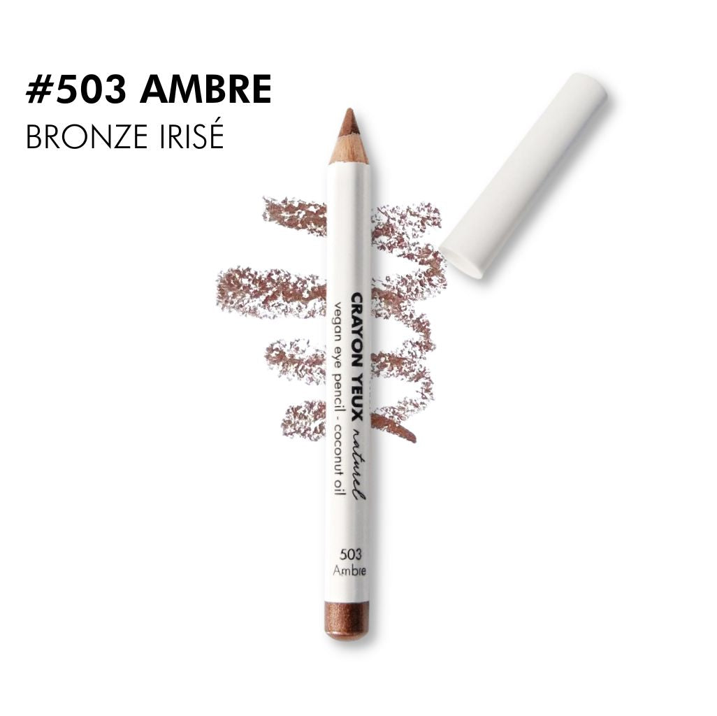 Crayon yeux naturel et vegan - Bronze - #503 Ambre
