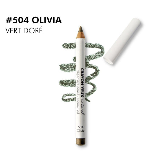 Crayon naturel et vegan - Vert - #504 Olivia