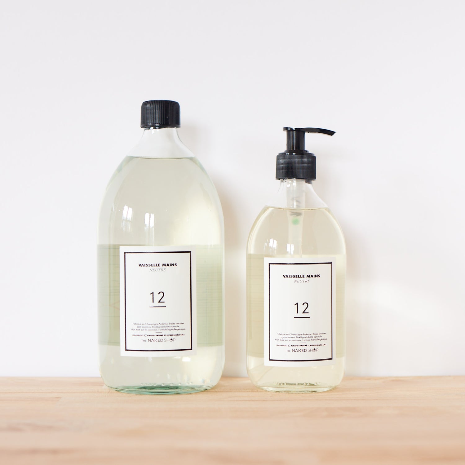 Liquide vaisselle - Sans parfum – The Naked Shop